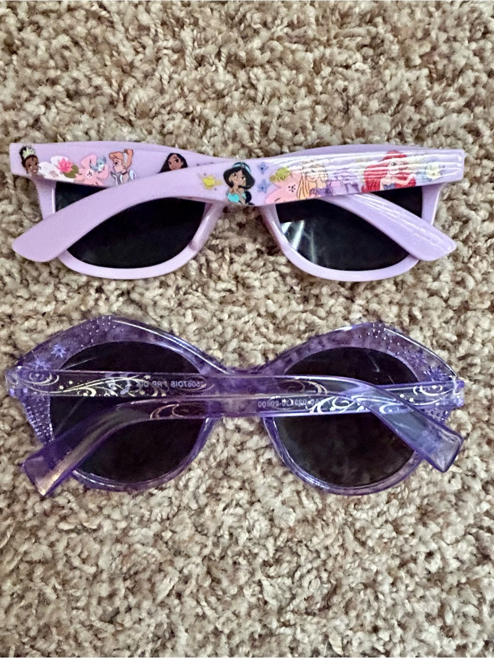 Disney Princess Kids Purple Sunglasses - 2 Pairs - Picture 2 of 2